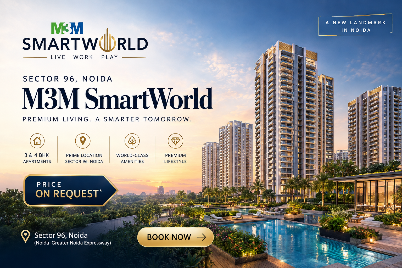 M3M SmartWorld Sector 96 Noida - Premium Smart Apartments